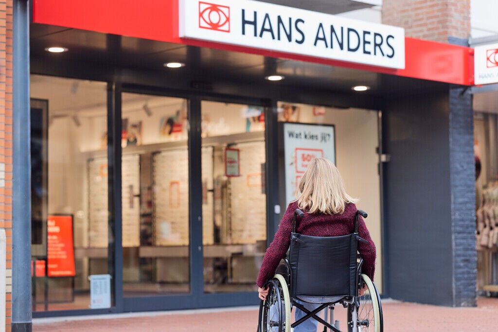 Rolstoeltoegankelijkheid bij Hans Anders
